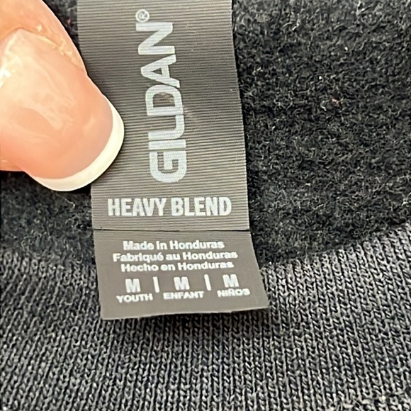 Glidan Youth Disney Sweatshirt Size M Black Cotton/Polyester New w/o Tags - Picture 4 of 7